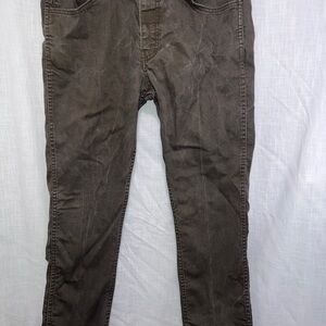 Levi's Men's Dark Brown Straight Jeans